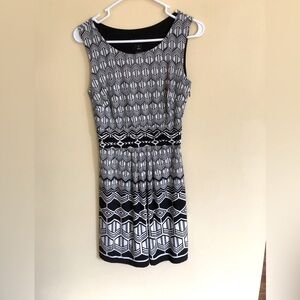 Black& white dress